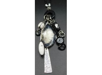 Black & White Statement Necklace