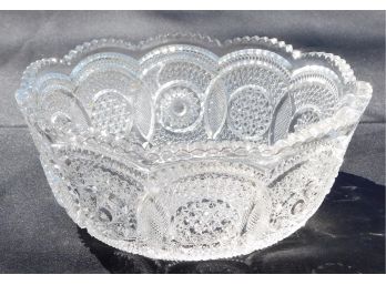 Cut Glass Candy Dish