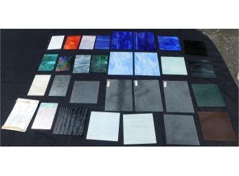 Lot Os Assorted Stained Glass