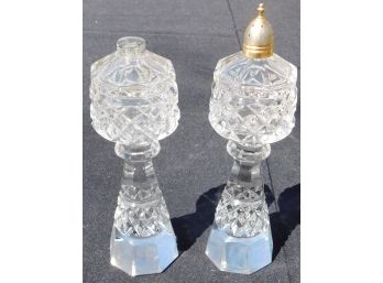 Glass Salt & Pepper Shakers