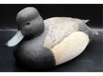 Bluebill Joan Laddeo 1984 Signed Duck Decoy