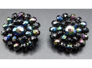 Givenchy Blackstone Clip On Earrings