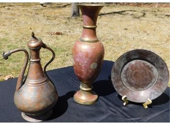 Set Of Copper Kitchenware