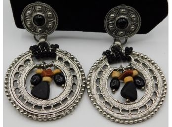 Robert Rose Statement Clip On Earrings