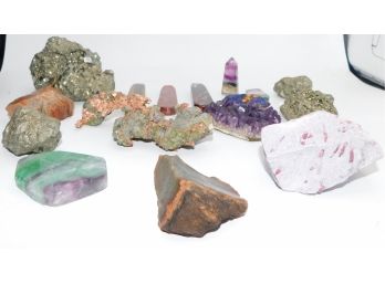 Lot Of Assorted Crystals