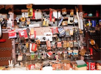 Lot Of Assorted Random Hardware Pieces - Screws, Nuts, Bolts, Nails And More!