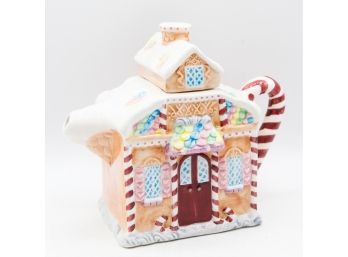 Caffco - Ginger Bread House Tea Pot - 1995