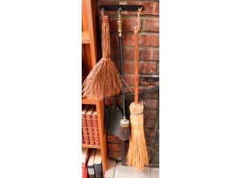 Lot Of Vintage Fire Place Tool Set