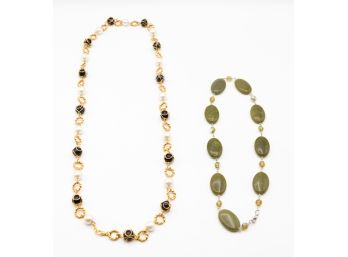 Lot Of Beautiful Costume Jewelry - Necklace & Bracelet