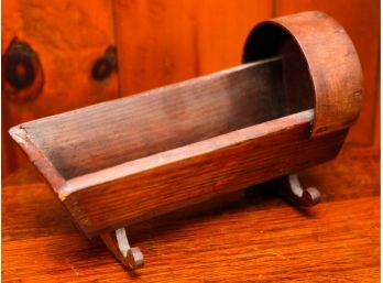 Vintage Doll Cradle, Wood Cradle, Baby Doll Cradle, Antique Toy