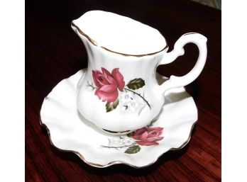 Royal Dover Bone China Teacup & Saucer