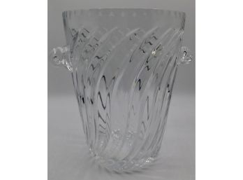 Crystal Ice Bucket With Handles