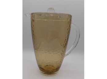 Plastic Decorative Pitcher With Lid