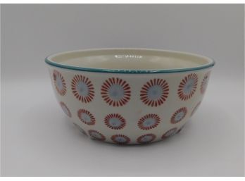 Stoneware Hand Painted Bowl