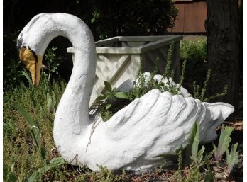 Swan Planter