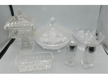 Assorted Cut Glass