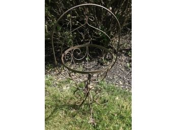 Wrought Iron Plant Holder