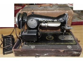 Vintage Packard Sewing Machine