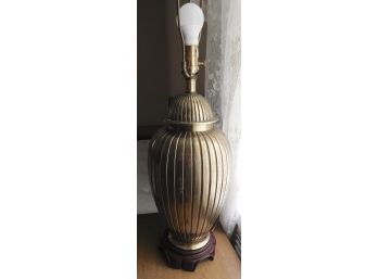 Brass Table Lamp, 31'H
