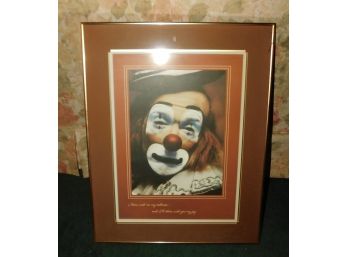 Sad Clown Art Print