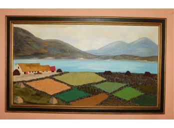 Lovely Hand Made Irish Tweed Pictures Art By Nuala McGovern