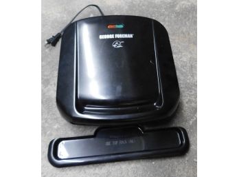 George Foreman Grill With Drip Tray  Model GRP-1060B