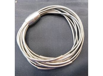 Silver Plated Stretch Bracelet