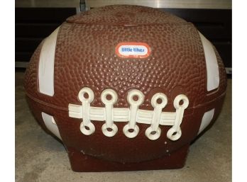 Vintage Little Tikes Football Toy Box Ice Chest Storage Hamper