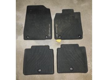 2018 Lexus ES Rubber Floor Mats