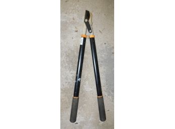 Fiskars Power Lever Hedge Clippers With Grip Handle