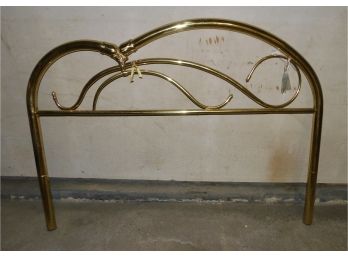 Lovely Polished Brass Queen Sized Headboard