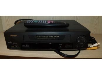Sharp 4-head Hi-fi Stereo/ Radio Rewind Model VC-H993U Serial # 812711563
