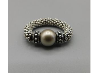Lovely Silver Plated Stretchable Ring