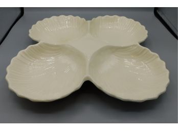 WBA ML Ceramic  Sectional Clamshell Platter