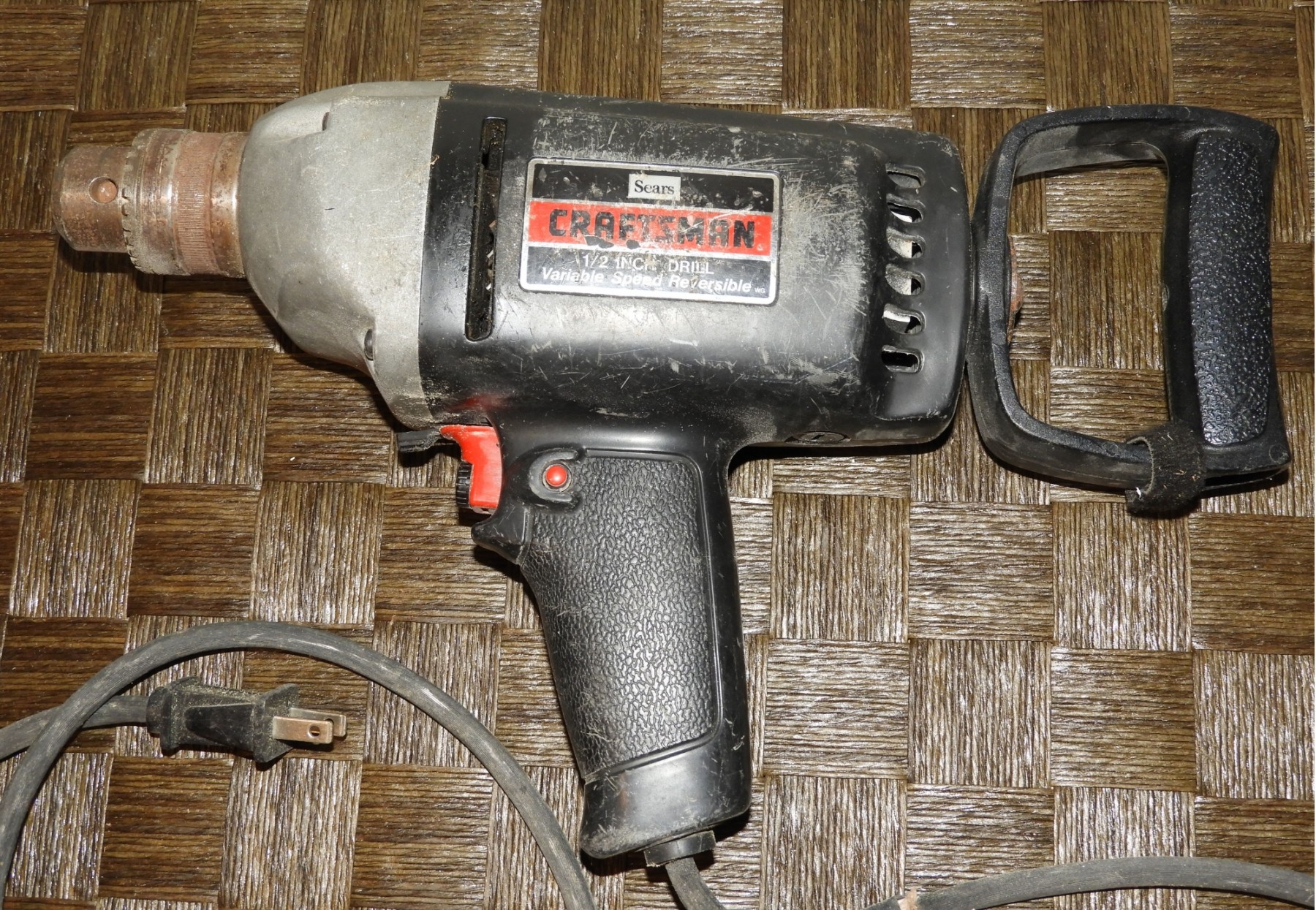 VINTAGE SEARS CRAFTSMAN 1/2 INCH DRILL MODEL: #35934
