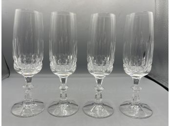 Schott-Zwiesel Crystal Fluted Champagne Set - 8 Total