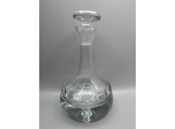 Glass Decanter With Stopper
