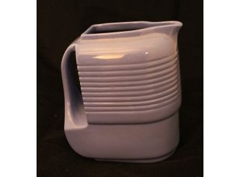 Hall China Co Light Blue/Purple Pitcher  Made In The U.S.A (196)