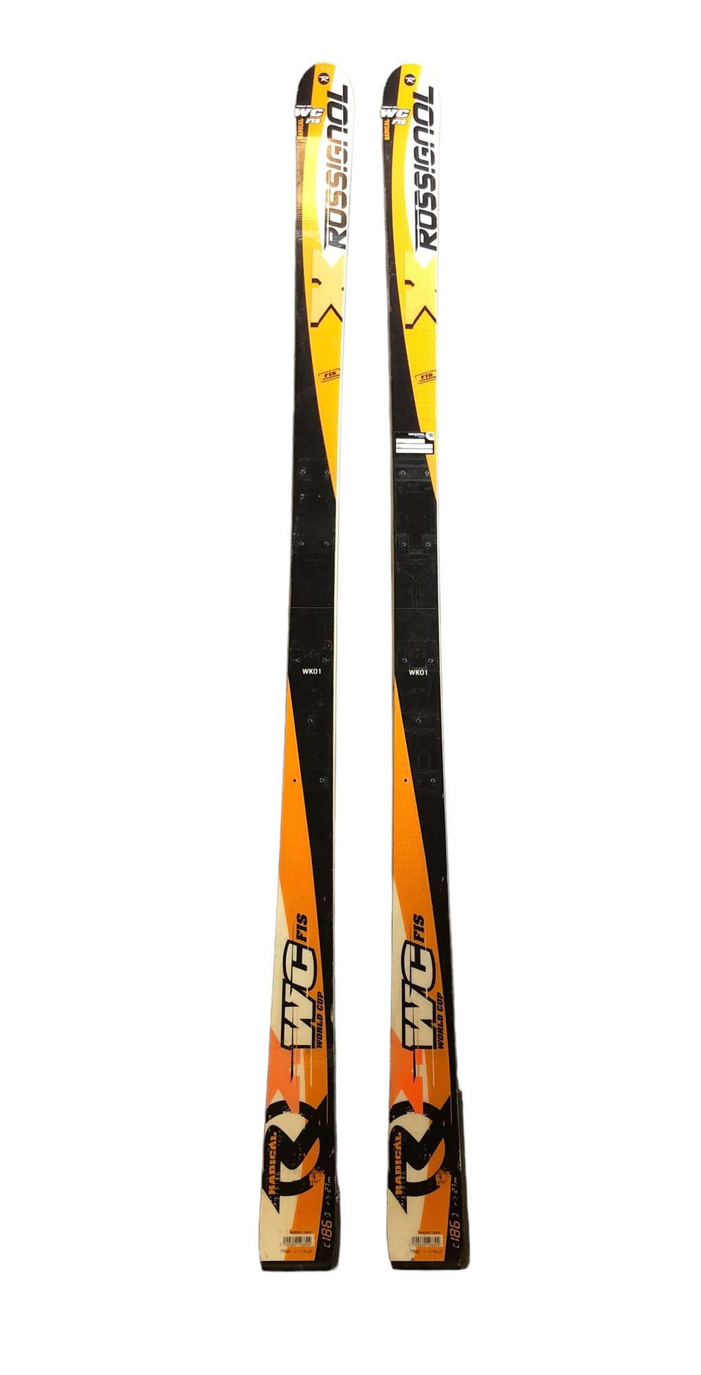 Rossignol Radical World Cup FIS Skis, 186cm, Made In France - #W1