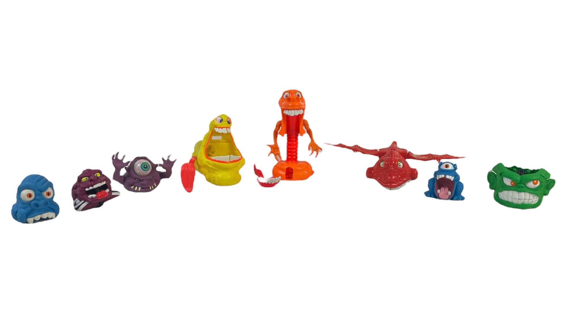 1980s The Real Ghostbusters Ghosts: Gooper, H2, Brain Blaster, Bug