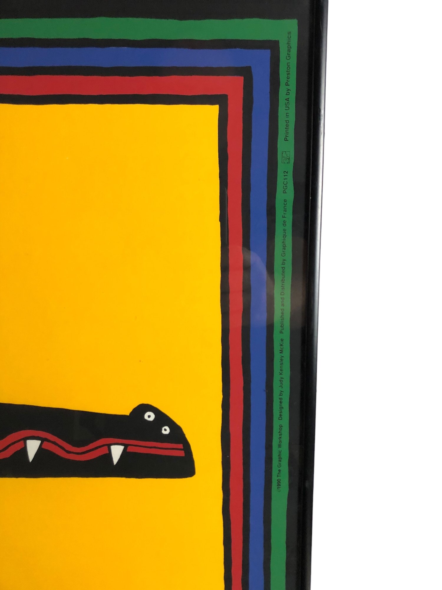 1990 Judy Kensley Mckie Silkscreen Print, 