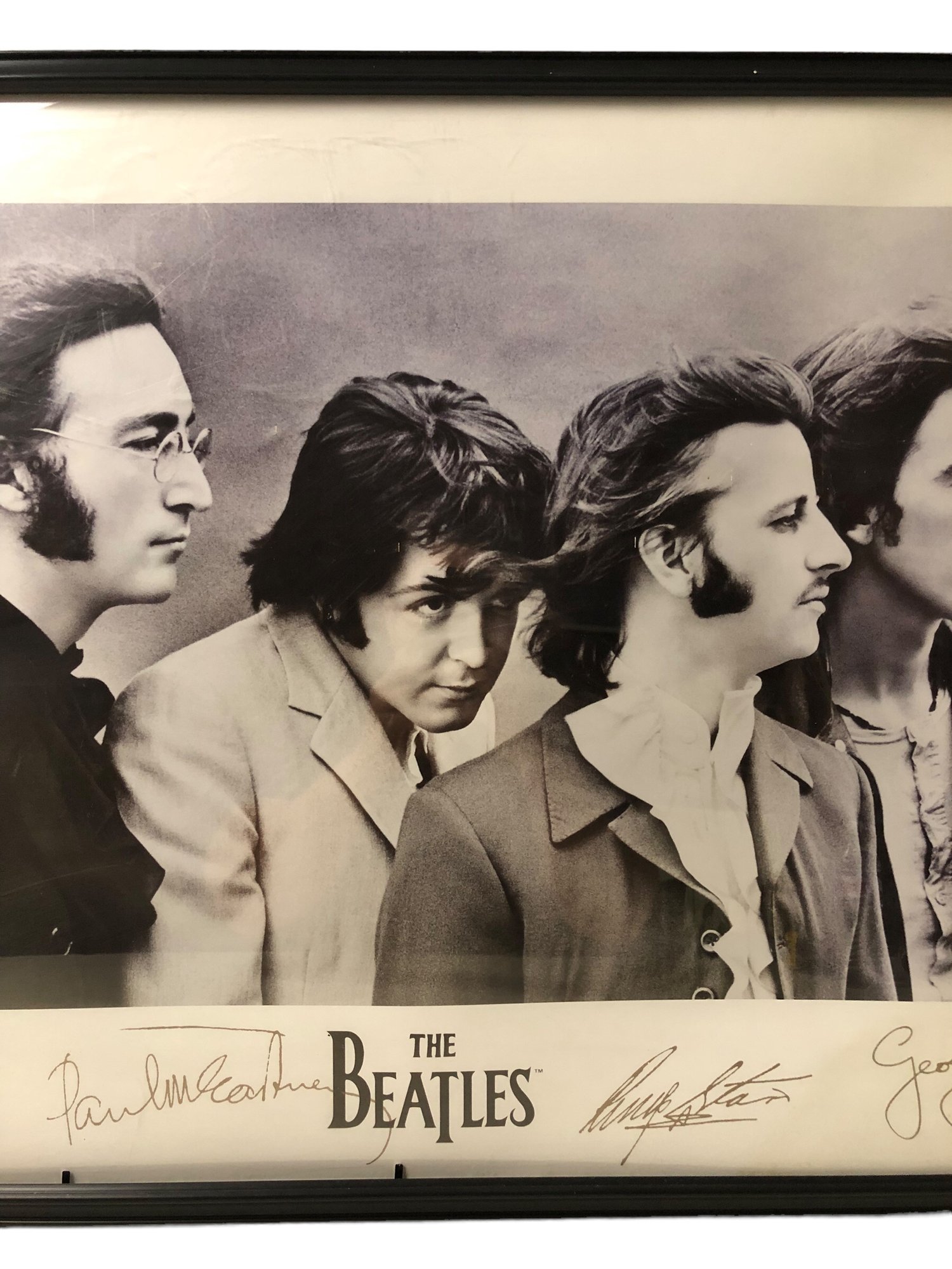 額装品/The Beatles 1990（ノーマン パーキンソン）/ポスター 額装品