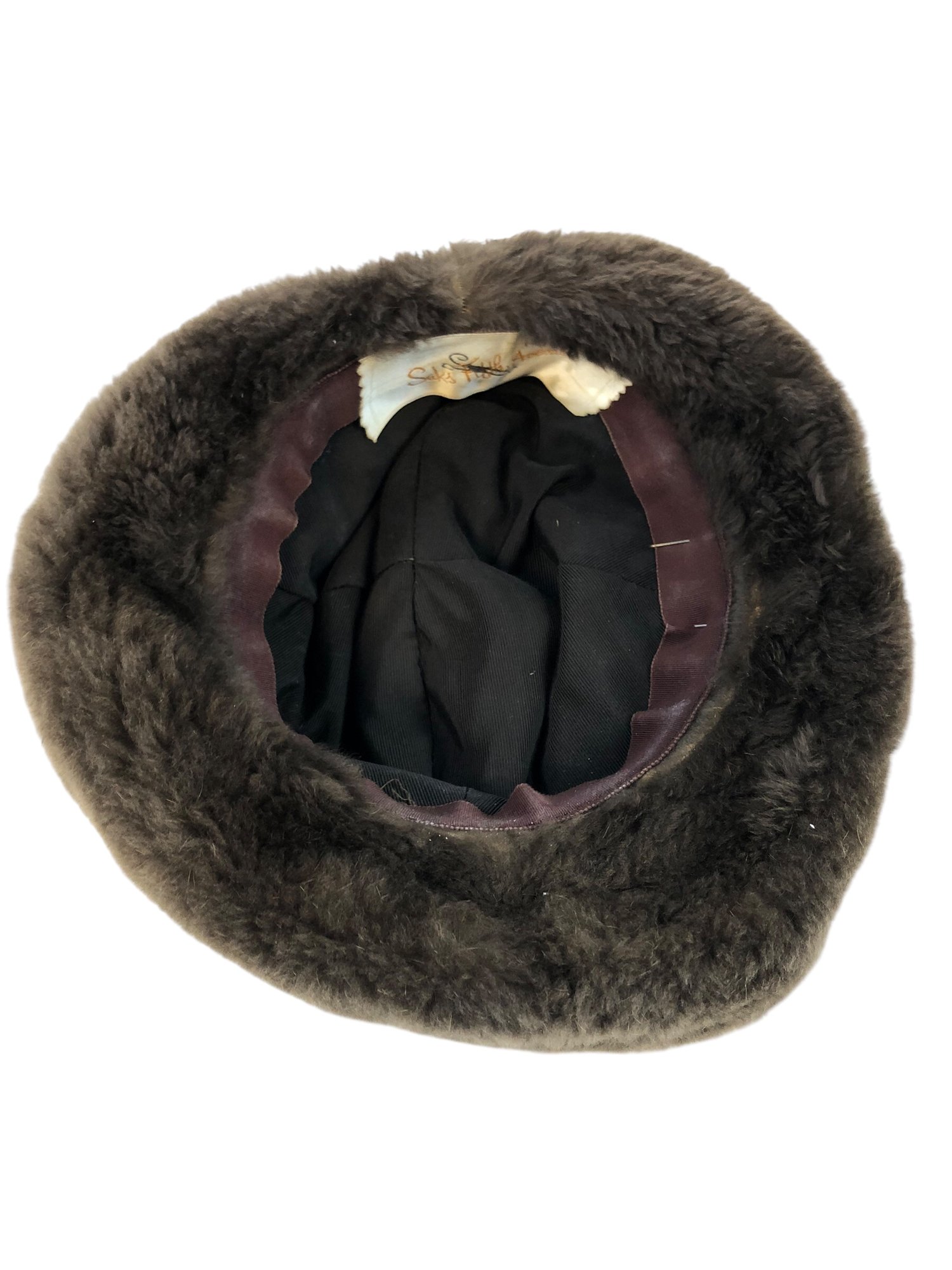 SAXS FIFTH AVENUE genuine fur hat Saks Fifth Avenue Genuine Fur Hat/Box, Genuine Mink Fur Hat  main image 3