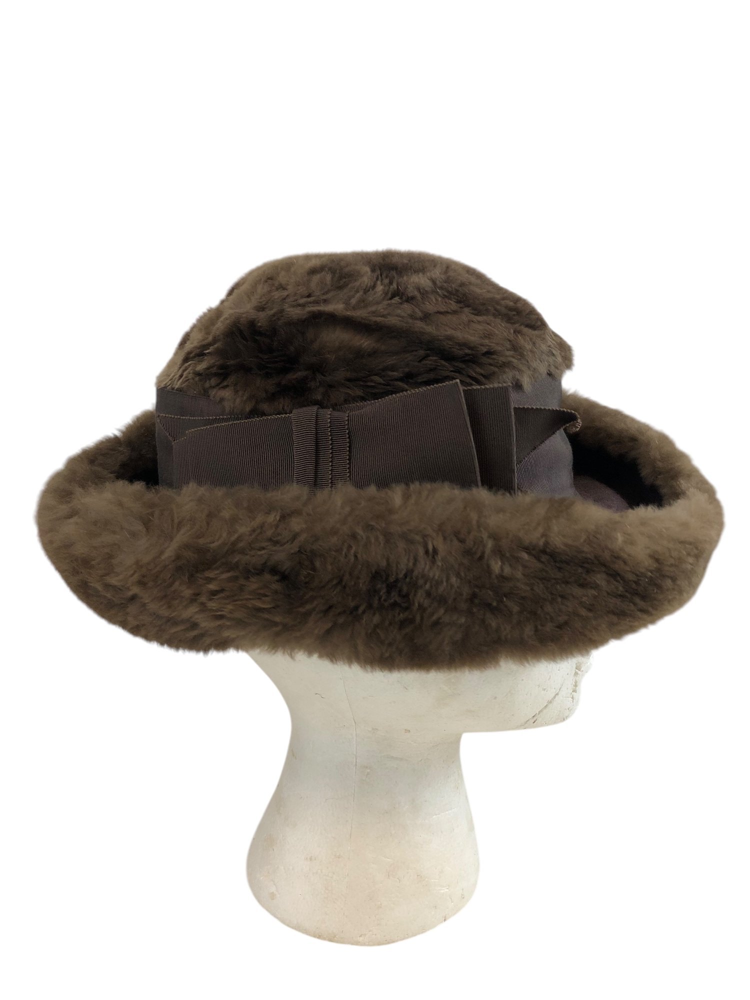 Saks Fifth Avenue Genuine Fur Hat/Box, Genuine Mink Fur Hat  display picture 1