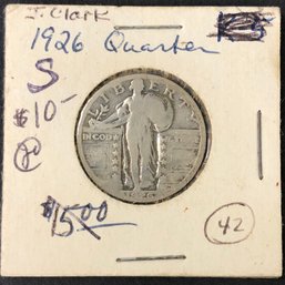 1926-S Standing Liberty Quarter - #JC-B18