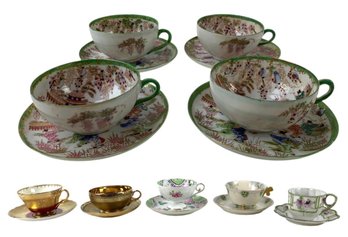Fine Bone China Teacups & Saucers: Shelley, WG & Co. Limoges France, Japan - #S12-3