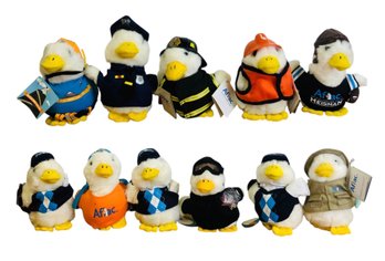 Collection Of Plush Aflac Ducks (NEW WITH TAGS) - #S2-1