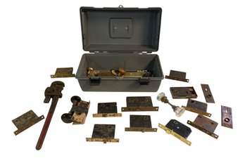 Genuine Stillson Pipe Wrench, Antique/Vintage Doorknobs & Hinges - #S8-1