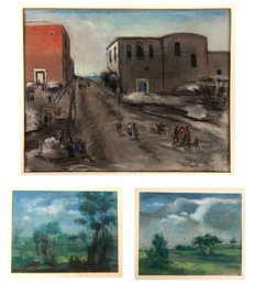 1930s Urban & Country Landscape Pastels, Anne Neumark (American, 1906-1997) - #S11-5