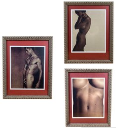Nude Study Framed Art Prints By Karl Lagerfeld - #S12-3